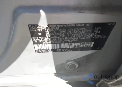 2013 Toyota Rav4 Xle z USA, uszkodzony, nr VIN 2T3WFREVXDW019416